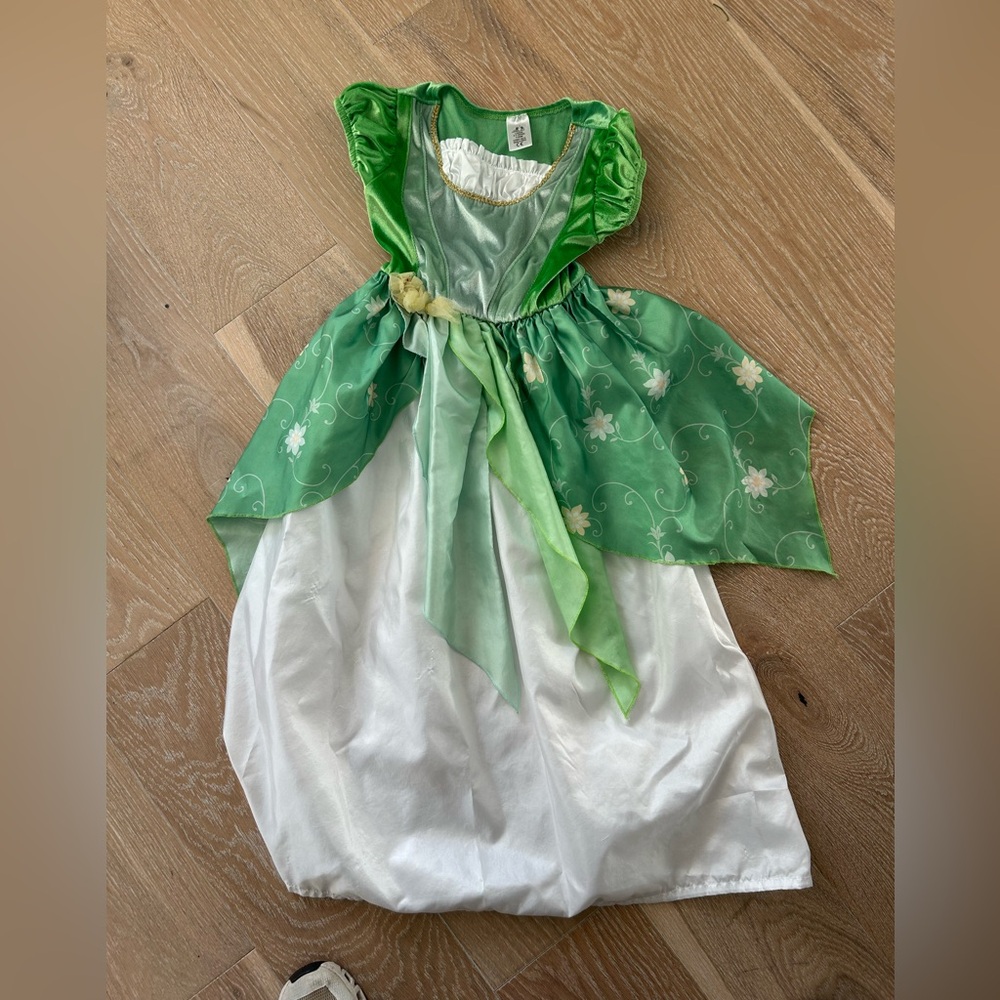 Little Adventures Enchanting Green and White Costume for Kids